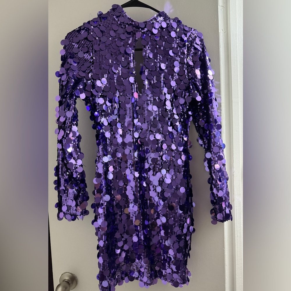 Purple dress